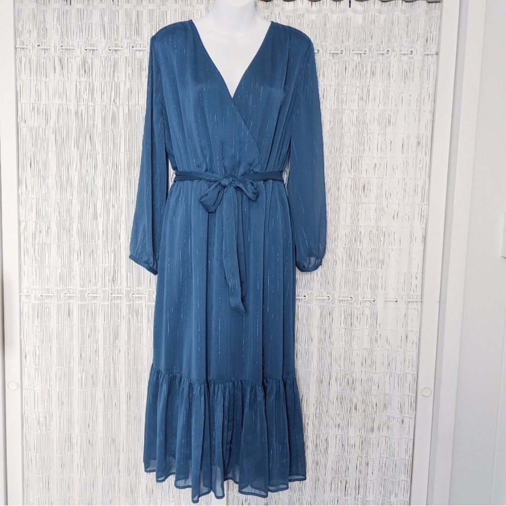 NWT J. Crew Point Sur Faux Wrap Dress Size 12